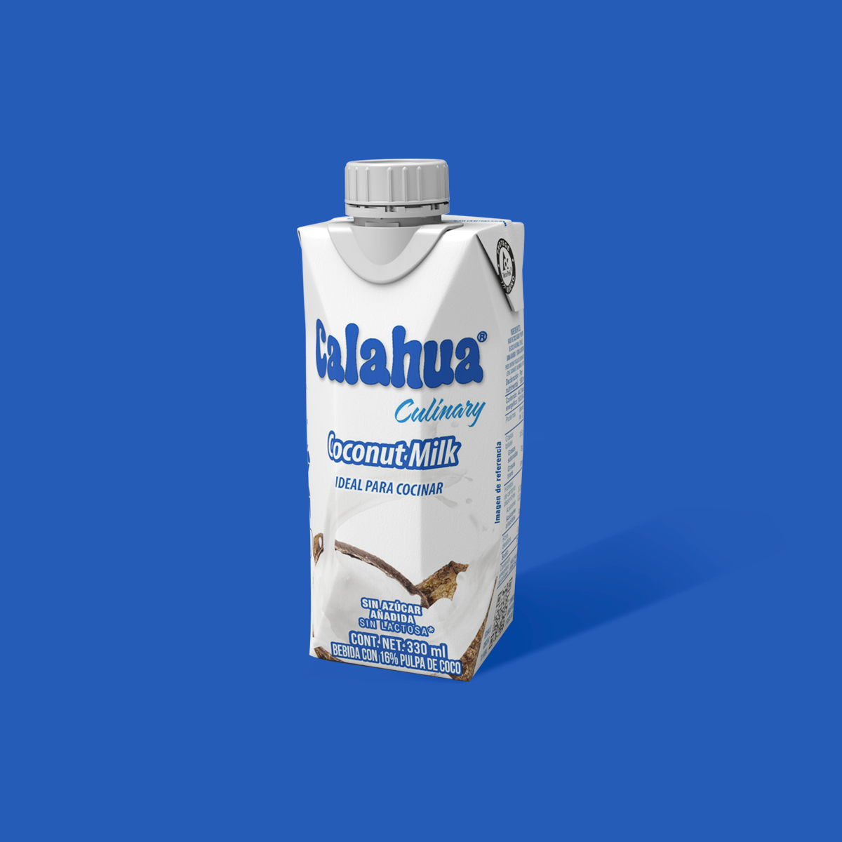 Bebida con Coco Culinary, Tetra Prisma de 330 ml. 3/4