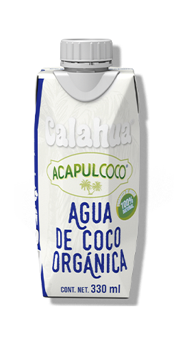 Agua de coco orgánica 330 ml